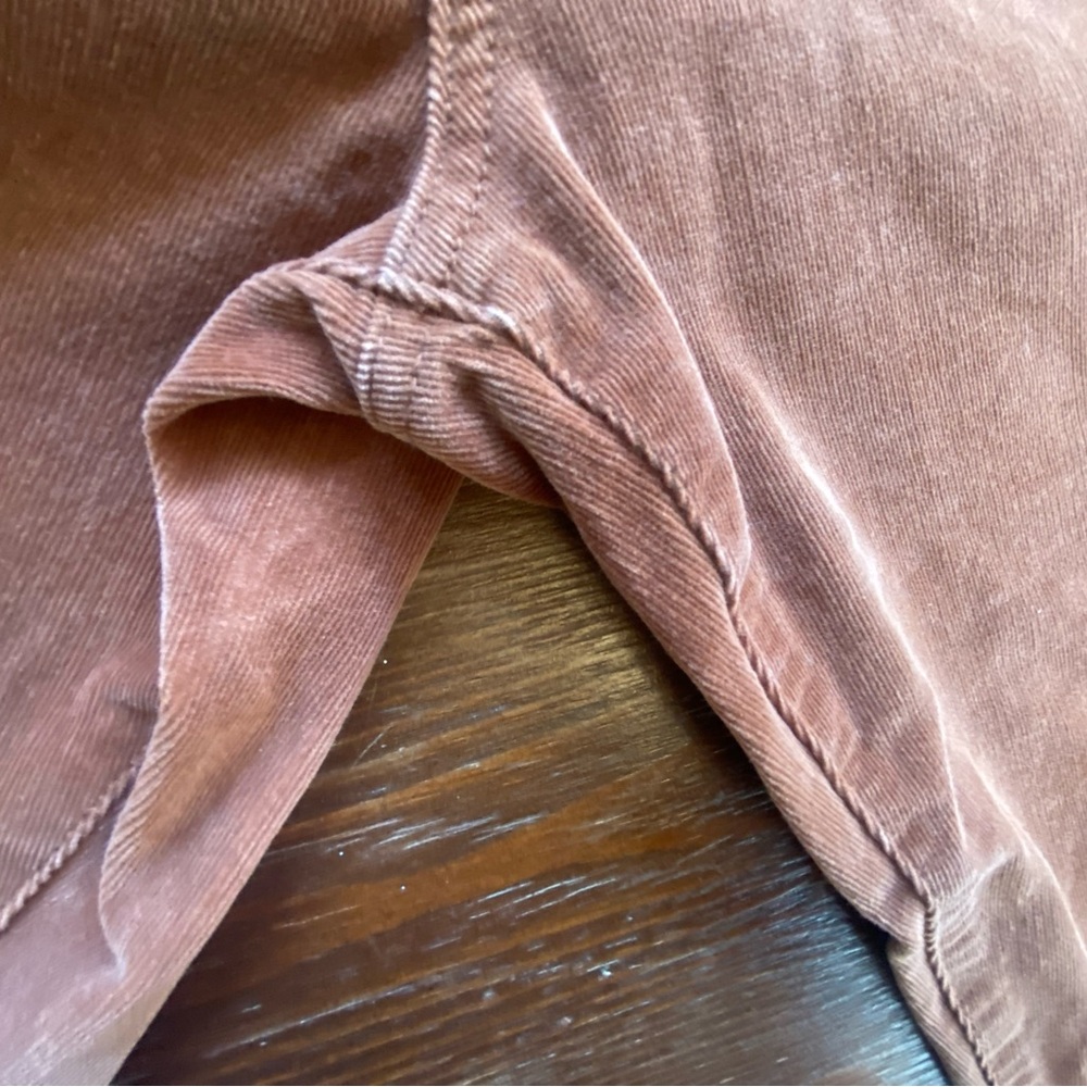 Anthropologie Pilcro and the Letterpress women’s caramel Skinny corduroy pants - Picture 7 of 11